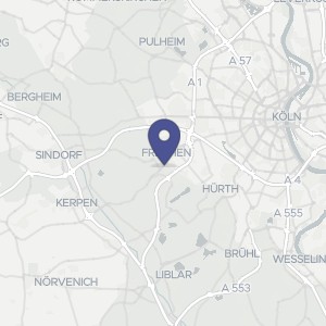 Karte von Kapfenberger Straße 42, 50226 Frechen