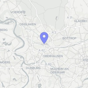 Karte von Bennostraße 6, 47167 Duisburg, Neumühl