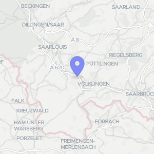 Karte von Wadgasser Straße  19, 66787 Wadgassen , Hostenbach