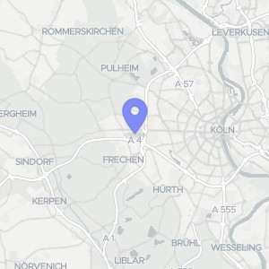 Karte von An der Alten Post 46, 50858 Köln, Weiden