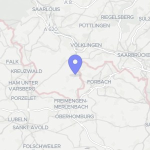 Karte von Karlsbrunner Str.  106, 66352 Großrosseln
