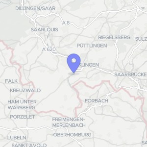Karte von Ludweilerstr.  121, 66333 Völklingen, Geislautern