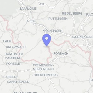 Karte von Hirschenberg, 00000 Großrosseln