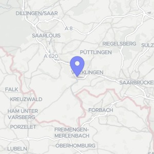 Karte von Klein Str.  3, 66333 Völklingen
