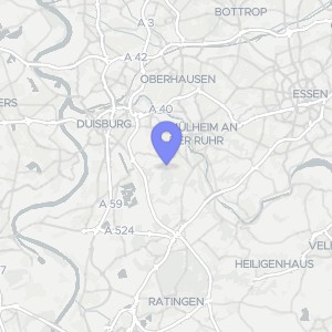 Karte von Großenbaumer Straße 162, 45479 Mülheim an der Ruhr, Broich