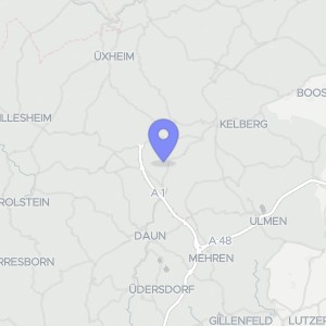 Karte von Hauptstraße  15, 54552 Kradenbach