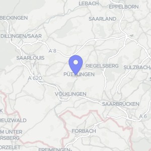 Karte von Am Mühlenberg  6, 66346 Püttlingen