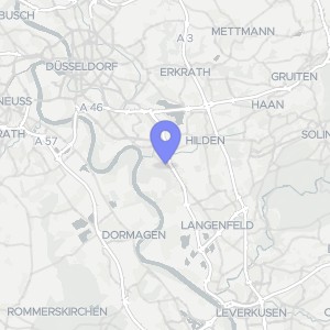 Karte von Finschstraße 14, 40593 Düsseldorf, Urdenbach