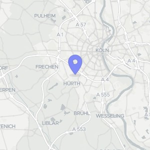 Karte von Lortzingstraße 20, 50354 Hürth, Efferen