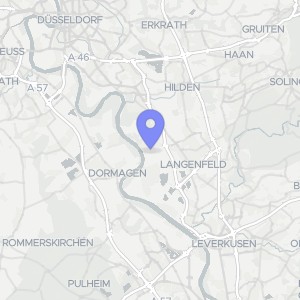 Karte von Weißdornstraße, 40789 Monheim am Rhein, Baumberg