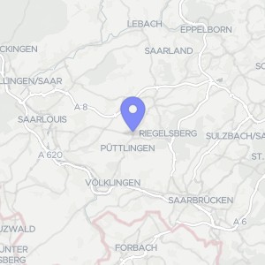 Karte von Martinstr.  13, 66346 Püttlingen, Köllerbach
