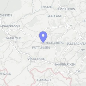 Karte von Hauptstraße  11, 66346 Püttlingen