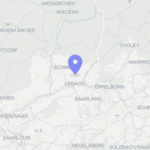 Karte von Steinheckstraße  11, 66822 Lebach, Niedersaubach