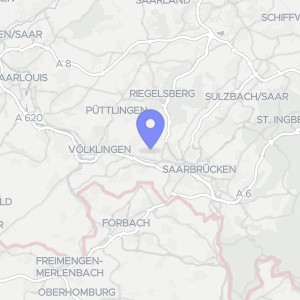 Karte von Lindenstraße 57, 66115 Saarbrücken