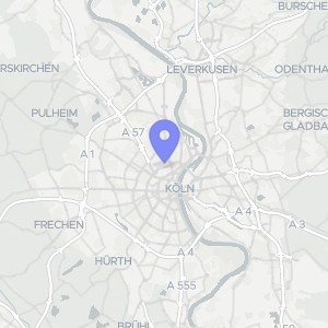Karte von Krüthstraße 7, 50733 Köln, Nippes