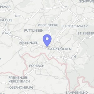Karte von Am Krenzelsberg 19, 66115 Saarbrücken