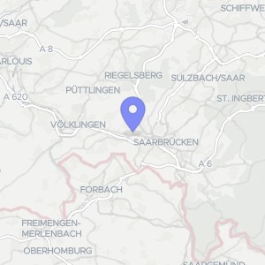 Karte von Hubert-Müller-Str.  110, 66115 Saarbrücken