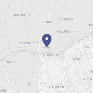 Karte von Borkener Straße 187, 46284 Dorsten, Holsterhausen