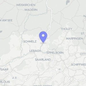 Karte von Steinstraße  10, 66822 Lebach, Aschbach