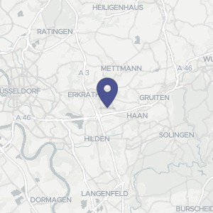 Karte von Karschhauser Straße 4, 40699 Erkrath, Hochdahl