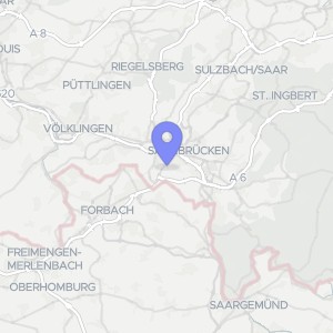 Karte von Molkestraße  36, 66117 Saarbrücken