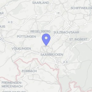 Karte von Am Emmersberg 110, 66113 Saarbrücken