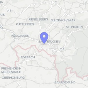 Karte von Metzer Straße , 66117 Saarbrücken