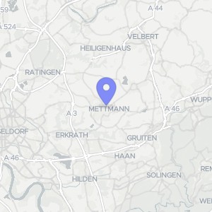 Karte von Teichstr. 9, 40822 Mettmann, (Zentrum)