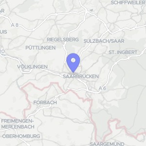 Karte von Poststraße 5, 66115 Saarbrücken