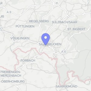 Karte von Metzer Straße  14 B, 66117 Saarbrücken
