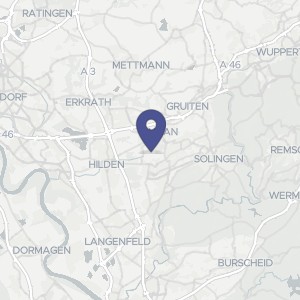 Karte von Montanusweg 6, Graf-Engelbert-Str., Suitberusweg, 42781 Haan