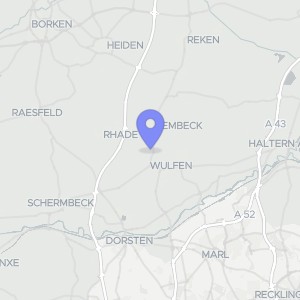 Karte von Nien Land, 46286 Dorsten, Wulfen-Deuten