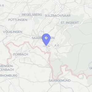 Karte von Am Blauberg 32, 66119 Saarbrücken