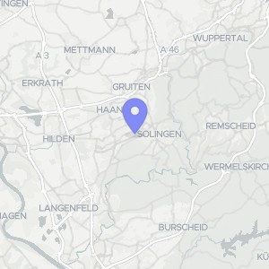Karte von Untengönrather Straße 62, 42655 Solingen, Wald