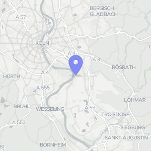 Karte von Ernst-Mühlendyck-Straße 1, 51143 Köln, Porz
