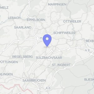 Karte von Jungwaldstraße 25, 66287 Quierschied