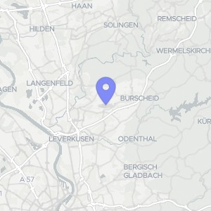Karte von Hamberger Straße 71, 51381 Leverkusen, Lützenkirchen