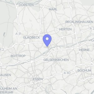 Karte von Kortmannstr. 1, 45897 Gelsenkirchen