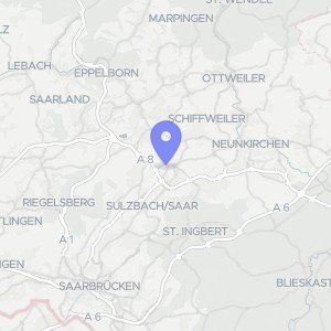 Karte von Inselstraße 35, 66299 Friedrichtsthal
