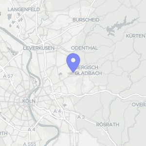 Karte von Handstraße 64, 51469 Bergisch Gladbach, Hand