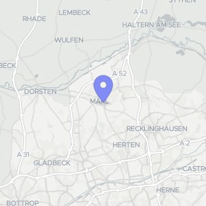 Karte von Kolberger Str. 9, 45770 Marl, Stadtmitte