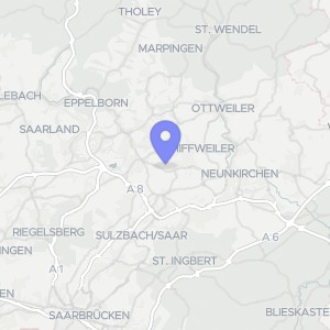 Karte von Pestalozzistraße 46, 66578 Schiffweiler, Heiligenwald