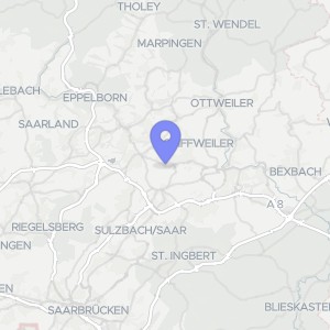 Karte von Kaiserstraße 14, 66578 Schiffweiler, Heiligenwald