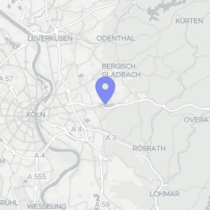 Karte von In der Auen 22, 51427 Bergisch Gladbach, Lustheide