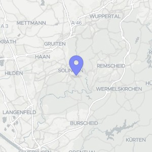 Karte von Wildbahn 30, 42651 Solingen, Dorp