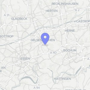 Karte von Bochumer Str. 166, 45886 Gelsenkirchen, Ückendorf