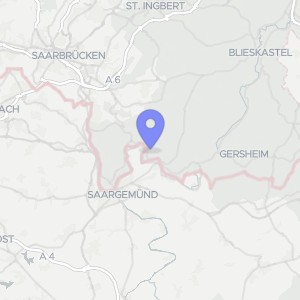 Karte von -keine Straße-, 66386 Mandelbachtal, Bliesmengen-Bolchen