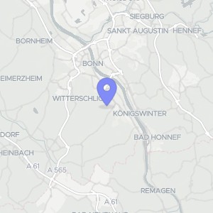 Karte von Waldstrasse 18, 53117 Bonn, Ippendorf
