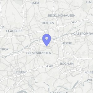 Karte von Königsberger Straße 14,  16, 44649 Herne