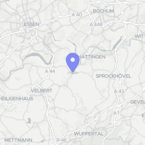 Karte von Alte Poststr. 4, Auf dem Einert 39, 41, 43, 42555 Velbert, Langenberg